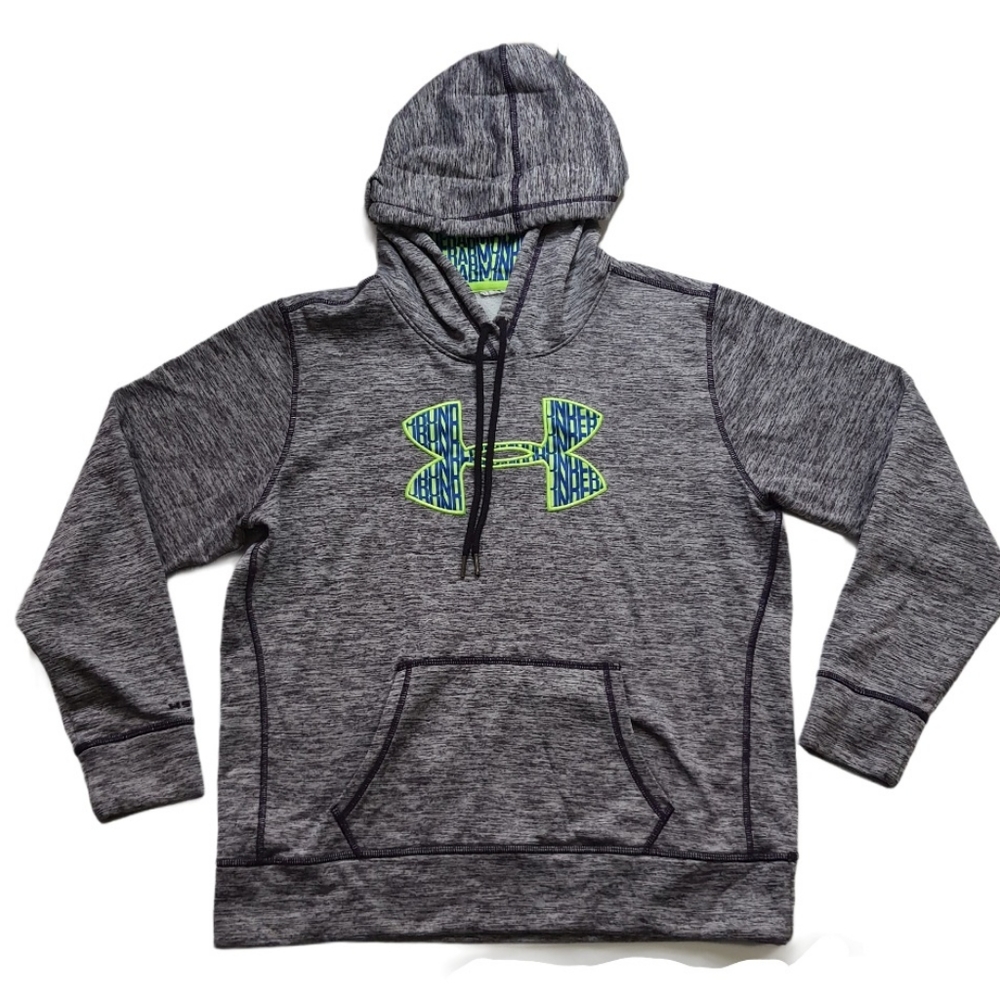 UNDER ARMOUR Womens Jacket Hoodie Size Small Cold Gear Gray Pre-owned.